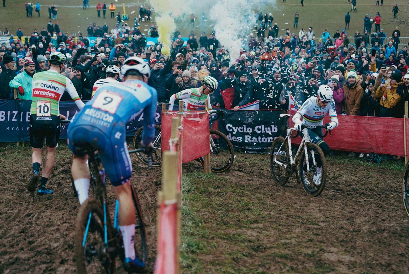 Mathieu van der Poel brille à Besançon