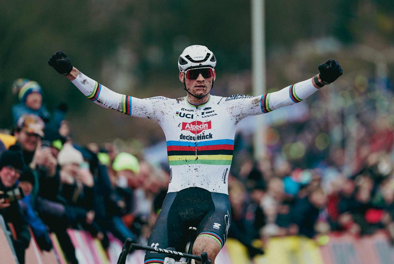 Van der Poel wins twice in the World Cup season’s closing weekend